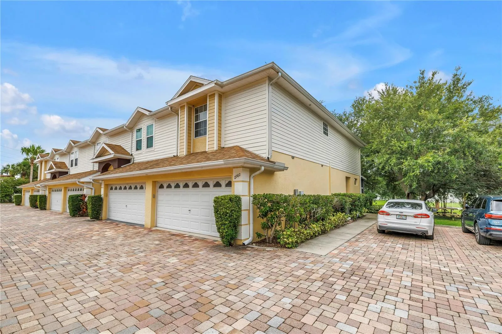 End Unit with pond view