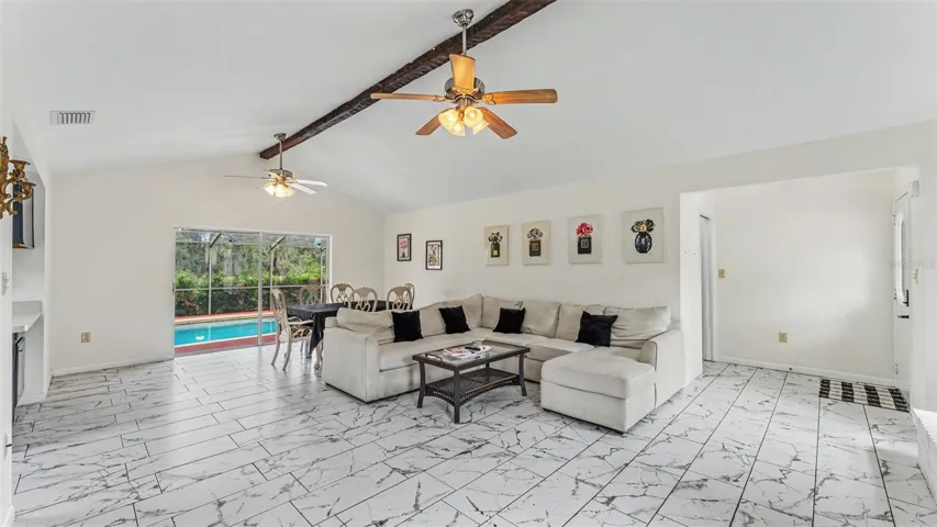 Large Open Layout with Vaulted Ceiling