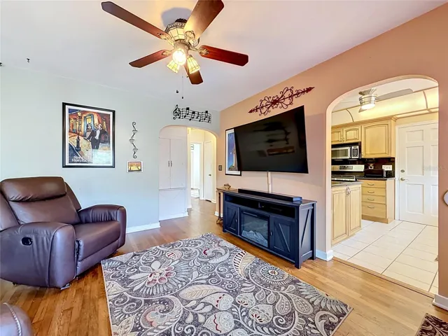 Living Room - Kitchen
