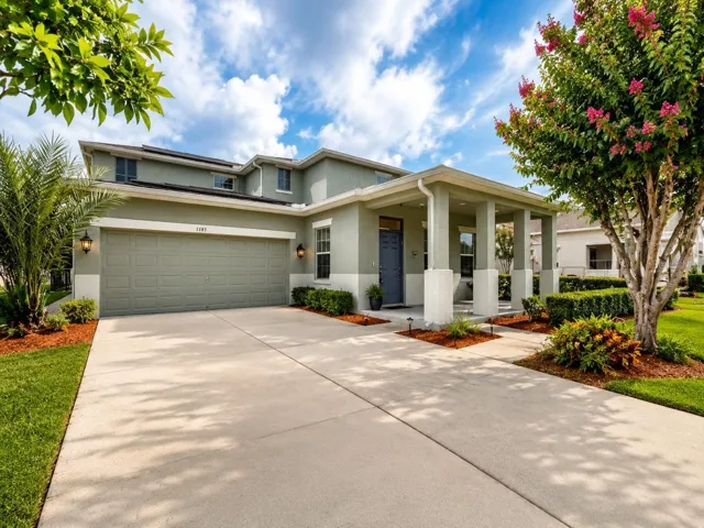 Front of Home (photo is virtually enhanced/staged)