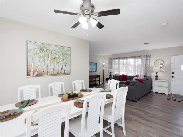 Dining open to Living Room