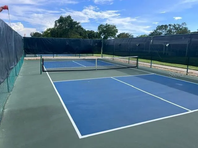 Stay active and connected on Legacy's popular pickleball courts. This fast-growing sport is easy to learn, great exercise, and a wonderful way to meet neighbors. From casual games to organized play, the courts offer year-round fun for players of all skill levels