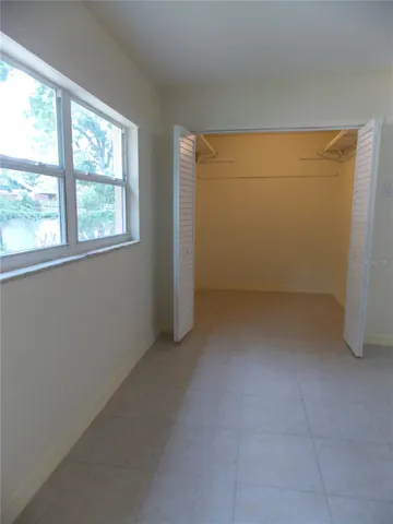 Master Suite with walk in closet.