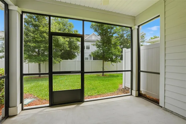 Screened/covered lanai