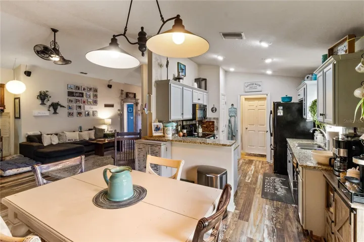 Dining Room to Kitchen