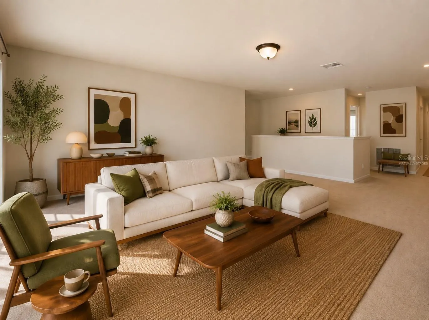 UPSTAIRS virtually staged