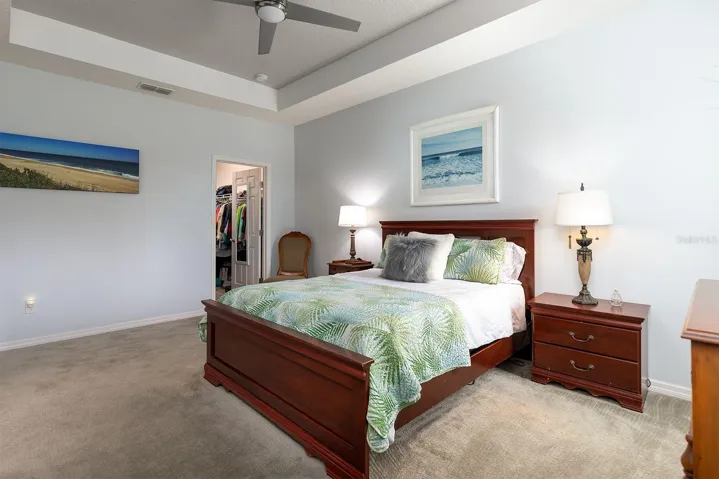 Large walk-in closet in Primary bedroom