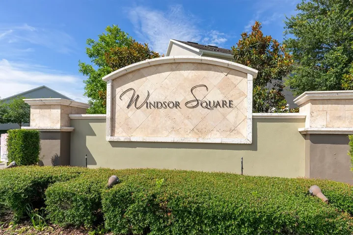 Entrance to community