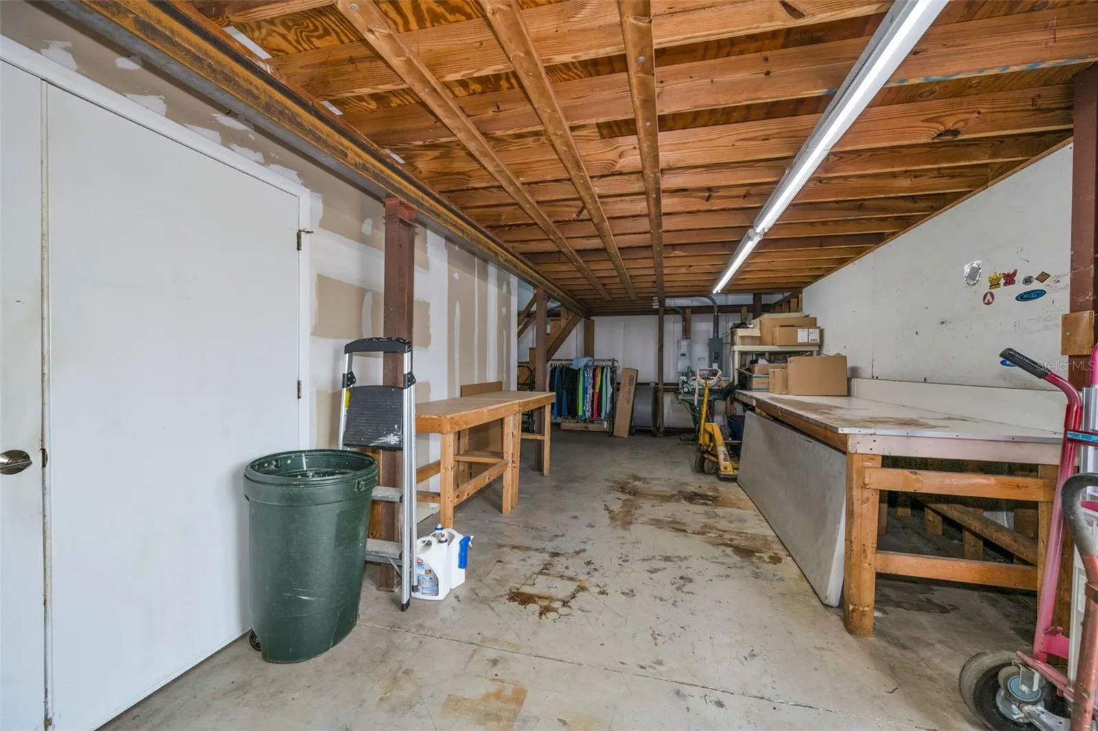 Receiving area at south entrance