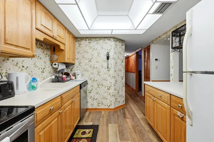 Kitchen with Luxury Vinyl