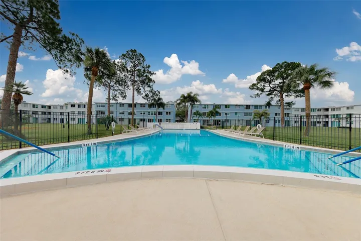 heated pool