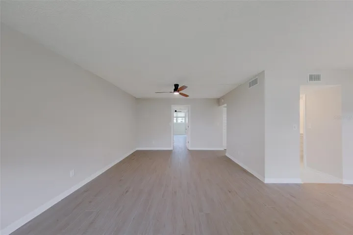 living room from front door