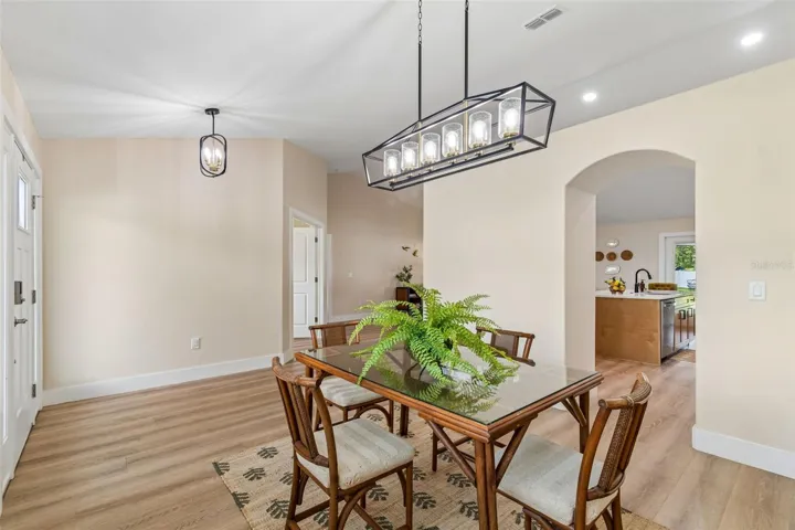 Entry.  Double Doors to left go to the 4th bedroom or can be used as office space.