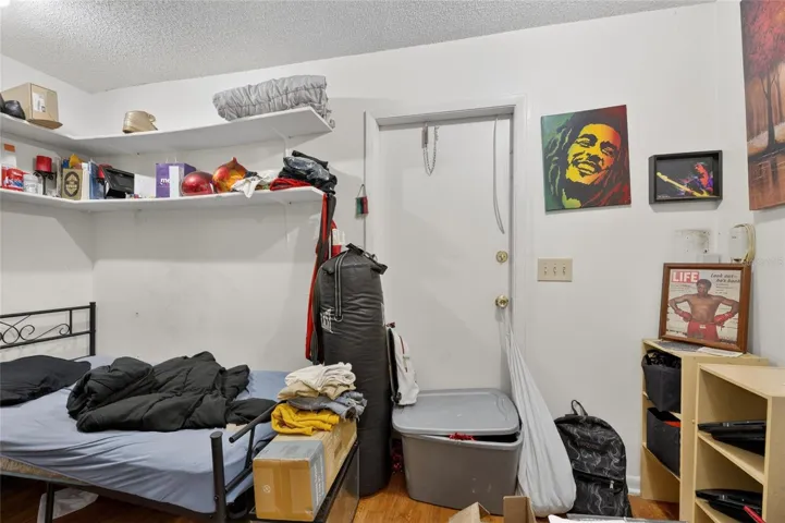 Secondary Bedroom (1) – Adjacent to the kitchen; Possible Option for Laundry Room Conversion.