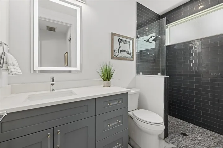 First floor guest bathroom