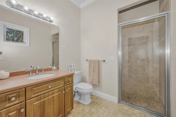 Second Primary Bath with Walk In Shower