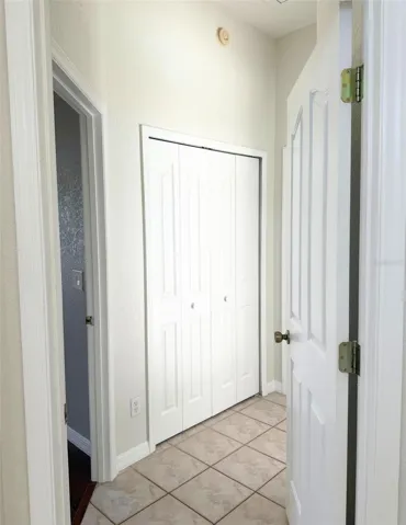 Hall with Linen Closet