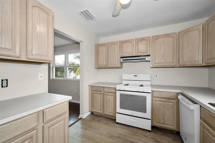 Kitchen with coffee nook