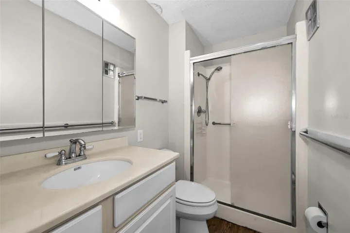 Primary bathroom with shower