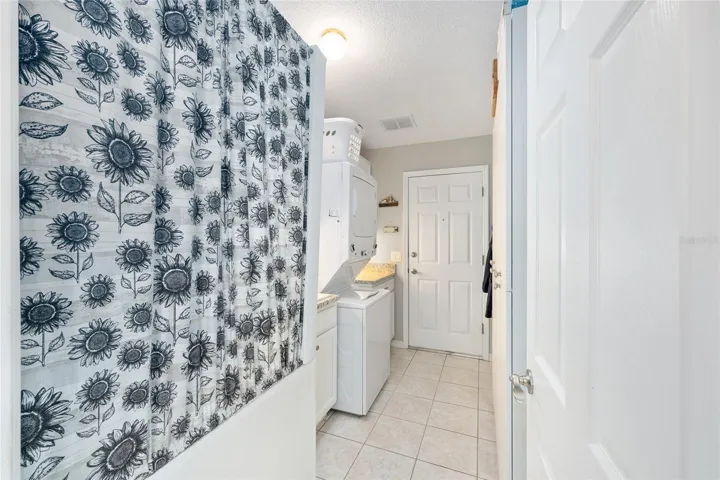 Inside Laundry room