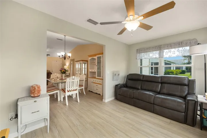 Florida Room with Luxury Vinyl Plank