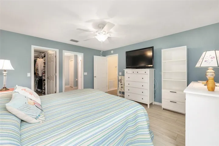 Primary Bedroom with Walk-in Closet