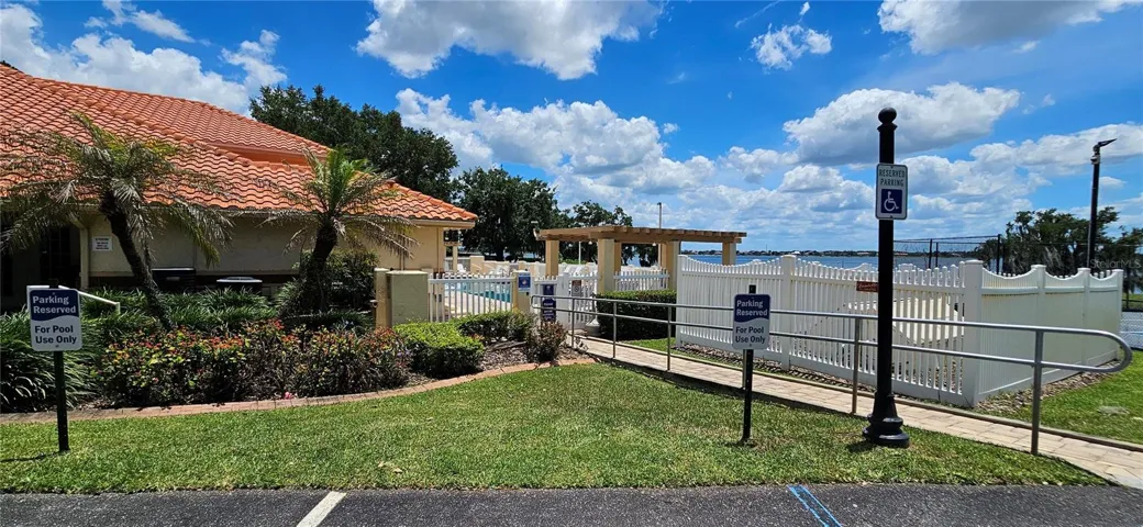 Clubhouse and pool