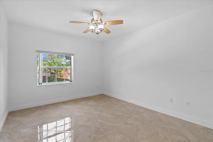 This flex-space is located close to the family room.  It could be an office, den or hobby room