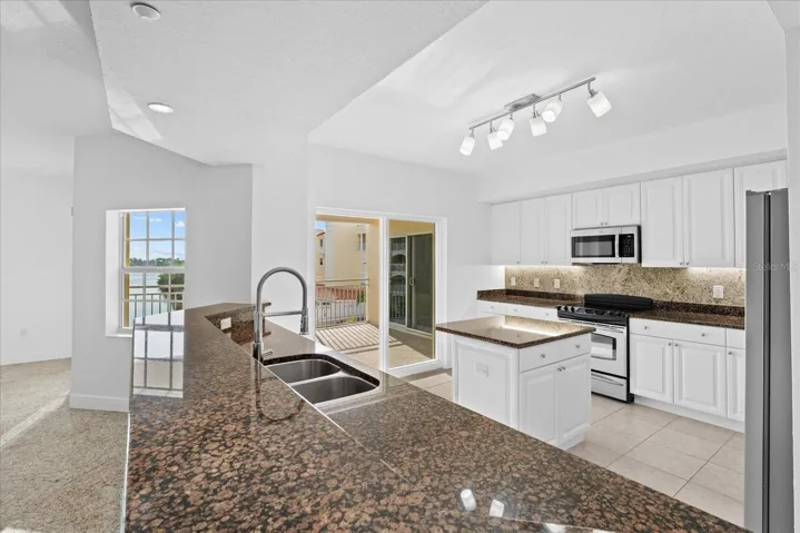 It is rare to find a kitchen this spacious in a condo