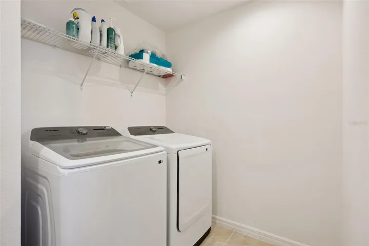 Upstairs laundry