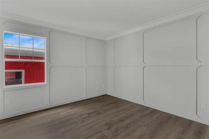 Bedroom Two...note the extra wall decor.