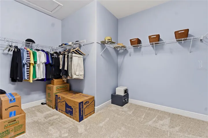Primary Walk In Closet