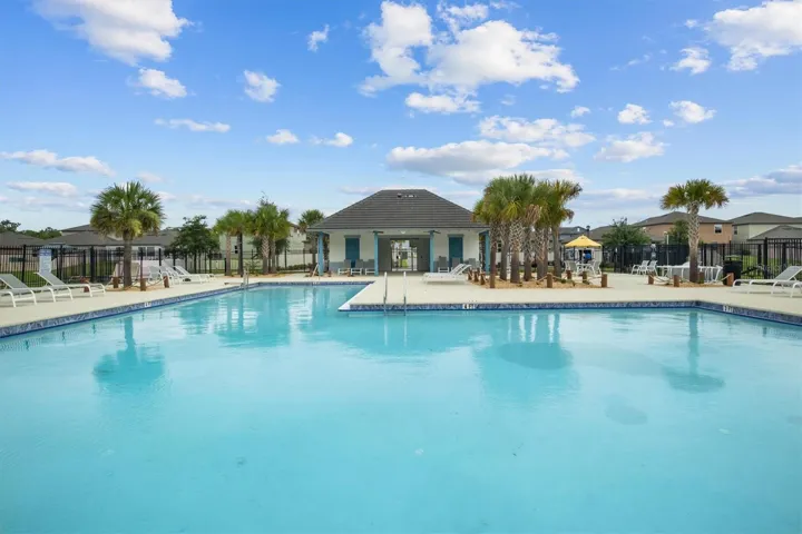 Resort style pool