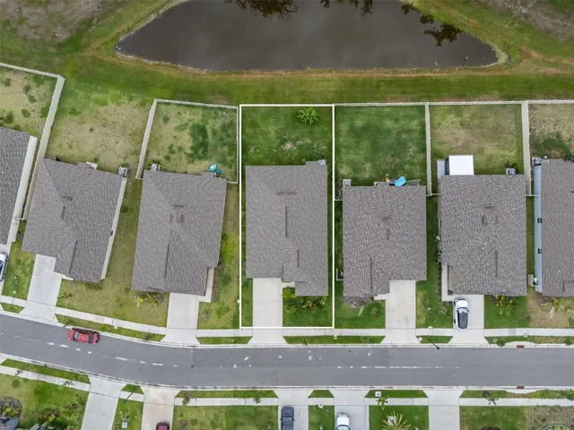 Overhead view of the home.