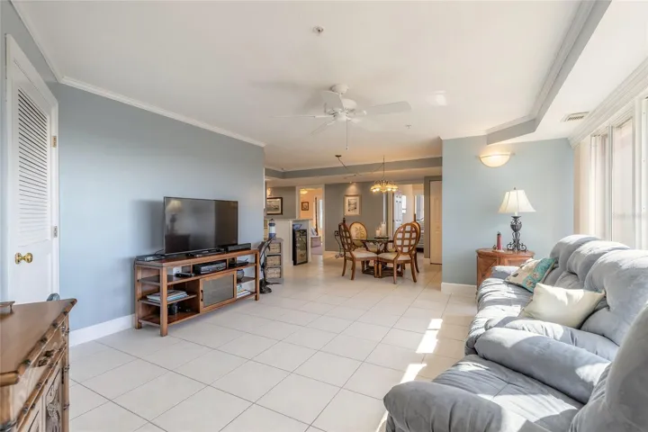 Lots of natural light - when you first enter