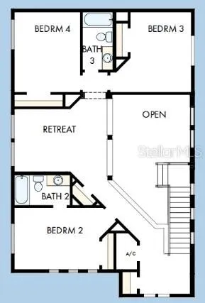 Floor Plan Second Floor