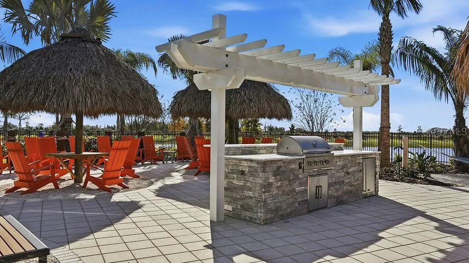 Outdoor Grilling Station