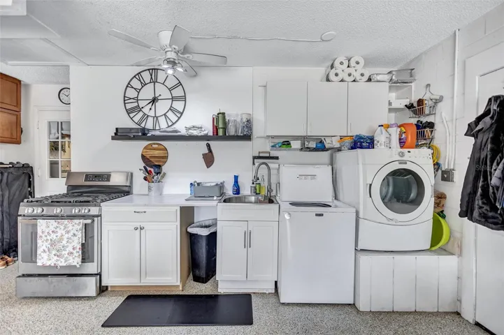 Garage kitchen