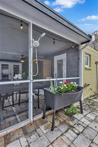 Outdoor shower