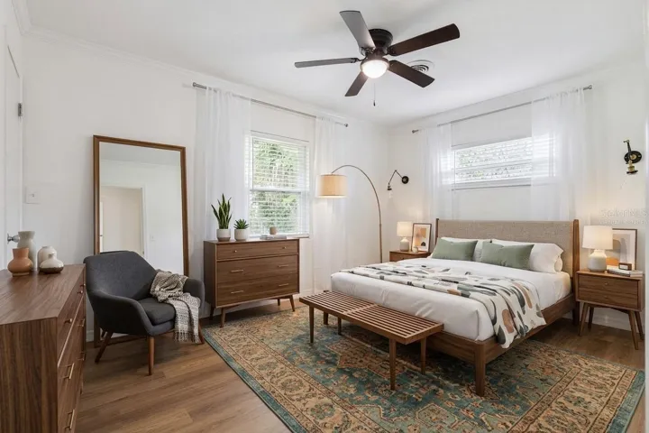 Primary Bedroom - Virtually Staged