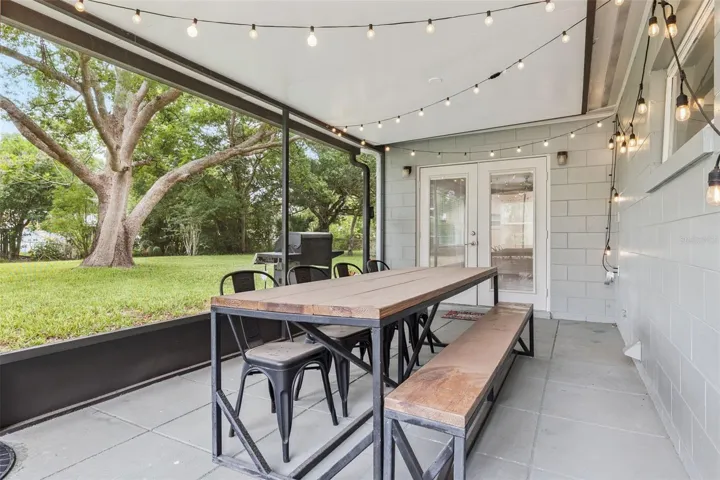 Screened Covered Porch