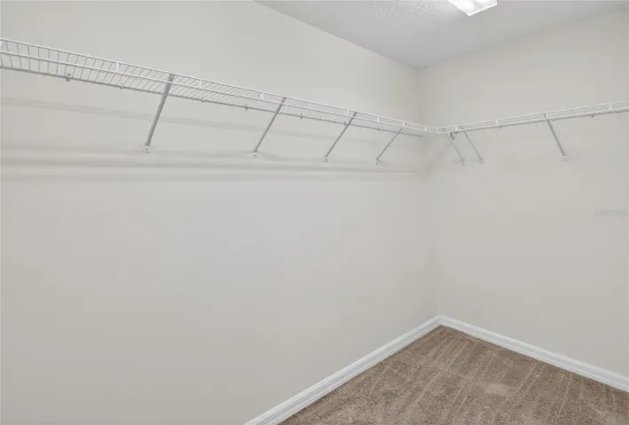 Primary walk-in closet
