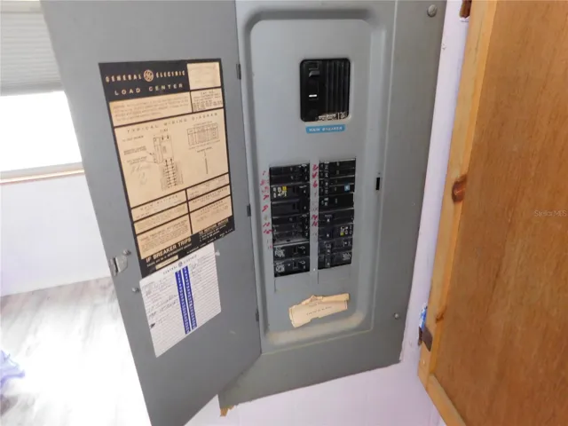 Updated electrical box.