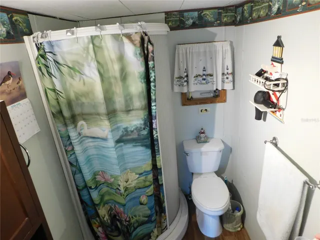 Step-in shower on this home.
