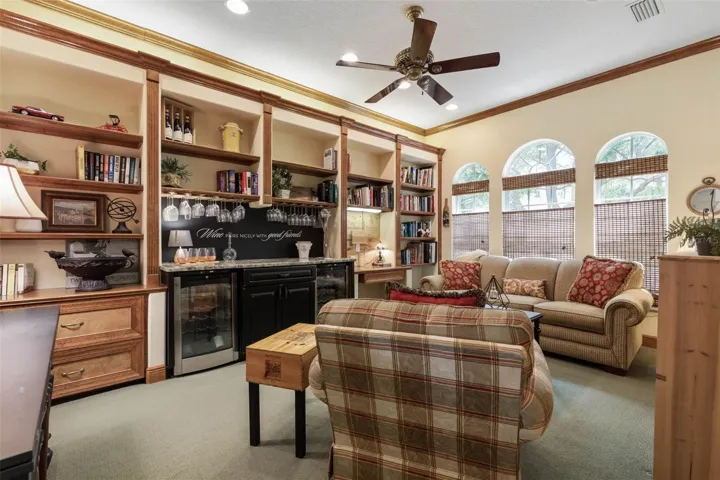 Office & Bar Room