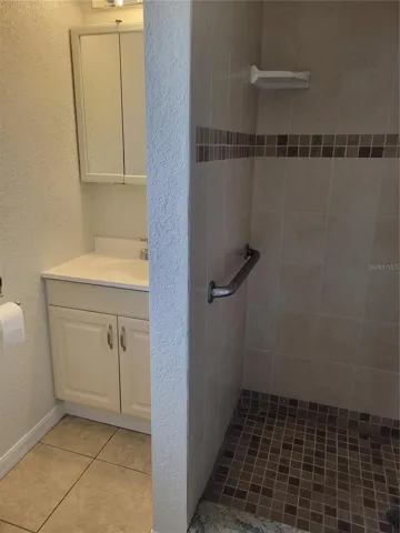 Primary bathroom.