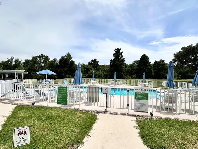small pool at the community center
