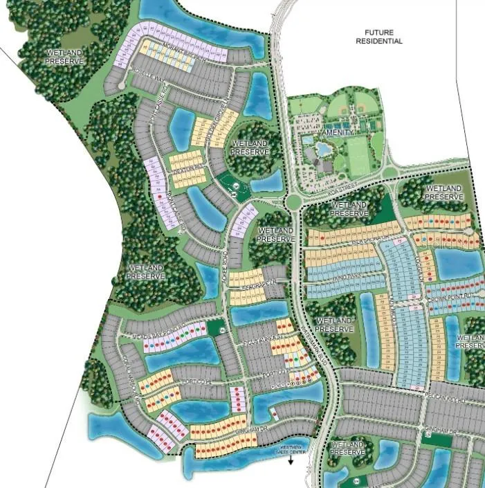 Westview Site Map