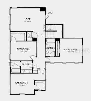 Floor 2 ~ Additional Highlights Include: tray ceilings, pocket sliding doors at great room, 8' doors, kitchen pendant light package, and pre-plumb rough in at laundry sink