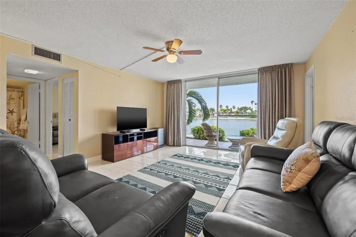 Sheers and drapes in living room